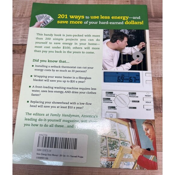 Save Energy Save Money! 201 Do-It-Yourself Projects Tips & Ideas By Family Handy - Picture 2 of 3